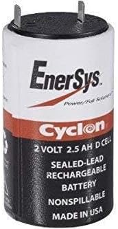 EnerSys Cyclon 2V 2.5ah Sealed Lead Acid D Cell (0810-0004)|B072K11CXN
