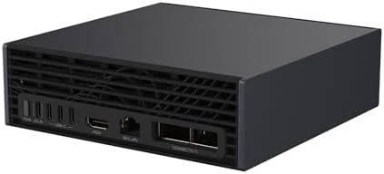 GIGABYTE AI TOP Atom Personal AI Supercomputer, Arm Cortex-X295 + Cortex A725, NVIDIA® Blackwell Architecture, 128GB LPDDR5X, 4TB PCIe 5.0 NVMe SSD, NVIDIA DGX™ OS, Black|B0FXHFBL54