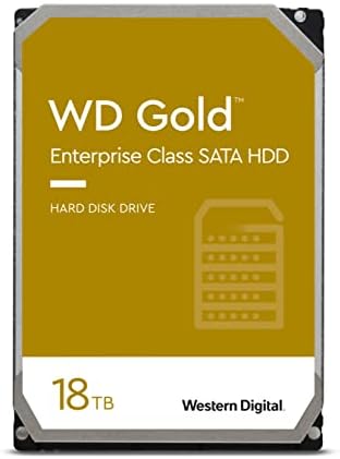Western Digital 16TB WD Gold Enterprise Class Internal Hard Drive - 7200 RPM Class, SATA 6 Gb/s, 512 MB Cache, 3.5" - WD161KRYZ|B089S33PR3