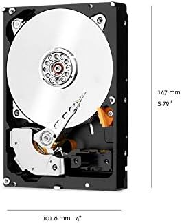 Western Digital 20TB WD Red Pro NAS Internal Hard Drive HDD - 7200 RPM, SATA 6 Gb/s, CMR, 512 MB Cache, 3.5" - WD201KFGX|B09TBF6GHJ