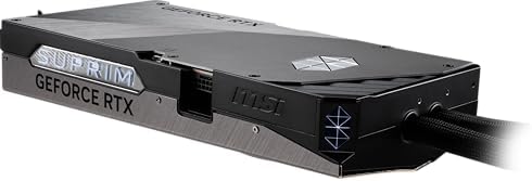 MSI GeForce RTX 5090 32G SUPRIM Liquid SOC — 32GB GDDR7 (28Gbps/512-bit), PCIe 5, Boost: 2565MHz, Water Cooling, HDMI 2.1b, DisplayPort 2.1b|B0BSN426TP