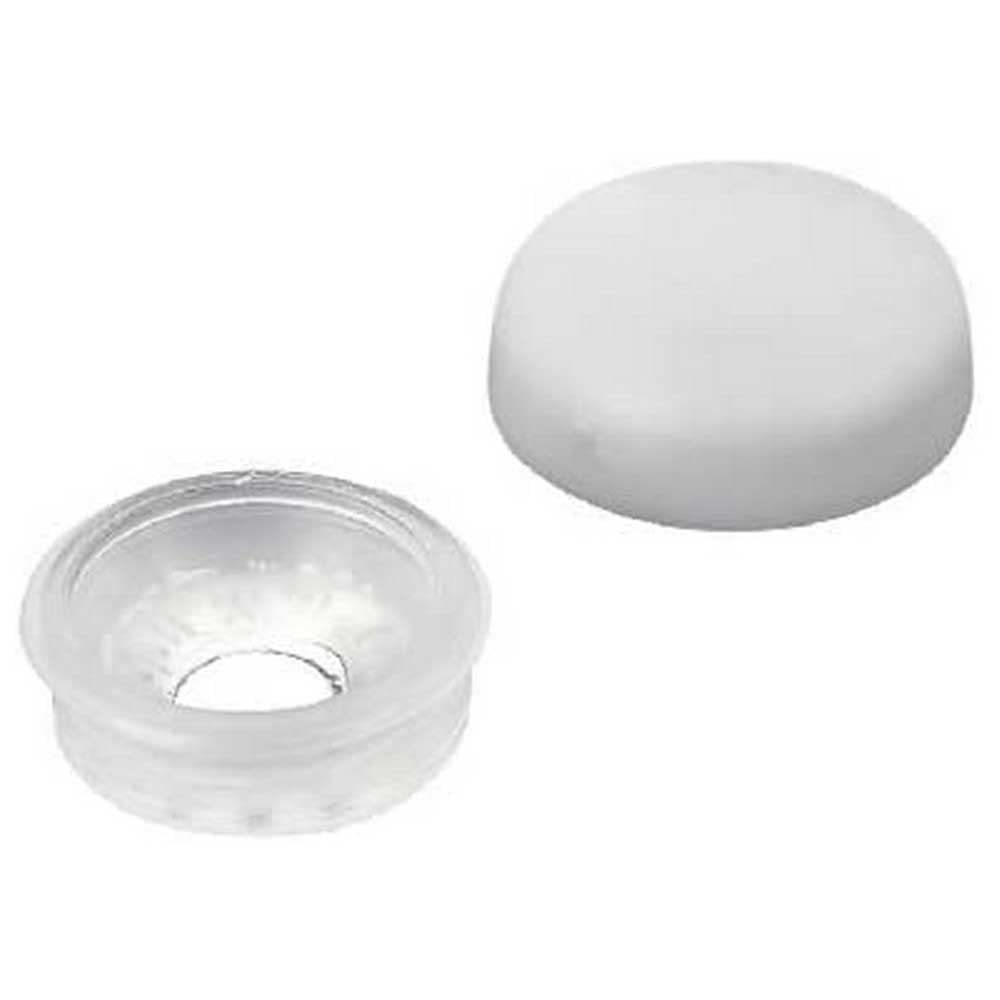 Seachoice MP9708SC Screw Caps, AlumTone, Fits #10 & #12