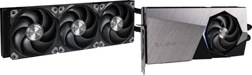 MSI GeForce RTX 5090 32G SUPRIM Liquid SOC — 32GB GDDR7 (28Gbps/512-bit), PCIe 5, Boost: 2565MHz, Water Cooling, HDMI 2.1b, DisplayPort 2.1b|B0BSN426TP