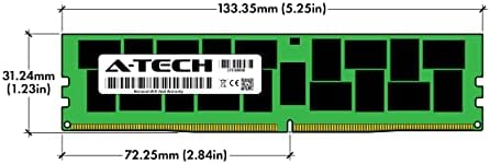 A-Tech 64GB Kit (2x32GB) DDR4 2400MHz PC4-19200 ECC LRDIMM 4Rx4 Quad Rank 1.2V Load Reduced DIMM 288-Pin Server RAM Memory Upgrade Modules (A-Tech Enterprise Series)|B0BPN3X471