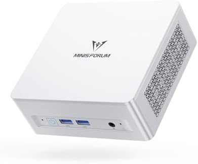 MINISFORUM Mini PC AI X1 Pro AMD Ryzen AI 9 HX370(12Cores/24 Threads&AMD Radeon 890M Mini Gaming PC,96GB DDR5 2TB SSD,8K Quad Output(HDMI+DP+2xUSB4,Dual 2.5 LAN/WIFI7/BT5.4/Oculink,Copilot PC
