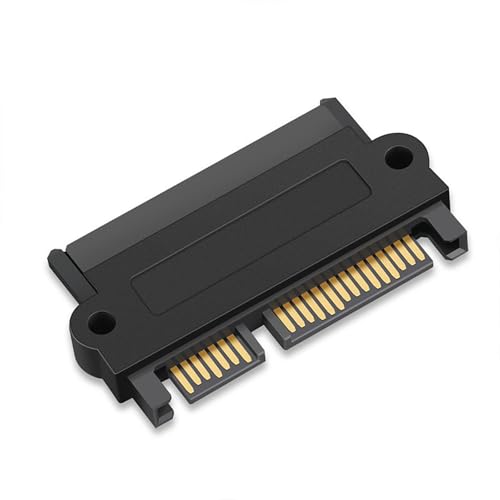 SFF-8482 29-pin SAS to SATA Unidirectional Adapter - This is a SATA 22-pin Conversion Adapter for use with SAS Hard Disk Drives on motherboards|B0DYF4RSBD