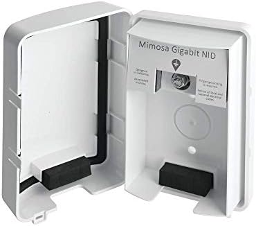 Outdoor PoE Data Protector Interface with ESD and Grounding for C5X and C5c Radios - Mimosa Gigabit Network Interface|B088K1HLM5