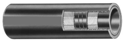 Trident Marine 250-3120-48 Trident Flex Hardwall Exhaust Hose, 3-1/2" x 4'