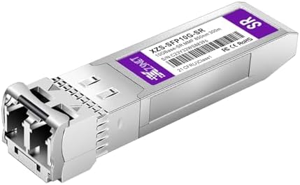 1000BASE-SX SFP Transceiver, 1.25G SFP to LC Multimode Fiber Module Compatible with Cisco GLC-SX-MMD, Ubiquiti UniFi UF-MM-1G, Mikrotik, Meraki, Netgear AGM731F, D-Link and More, 2 Pack|B0CJCH939W