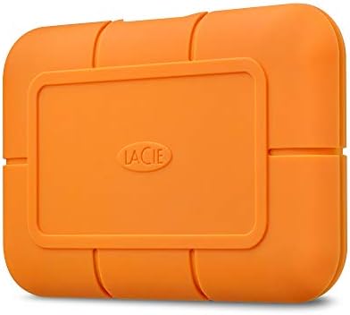 LaCie Rugged USB-C 2TB External Hard Drive Portable HDD – USB 3.0 compatible, Drop Shock Dust Rain Resistant, for Mac and PC Computer Desktop Workstation Laptop, 1 Month Adobe CC (STFR2000800