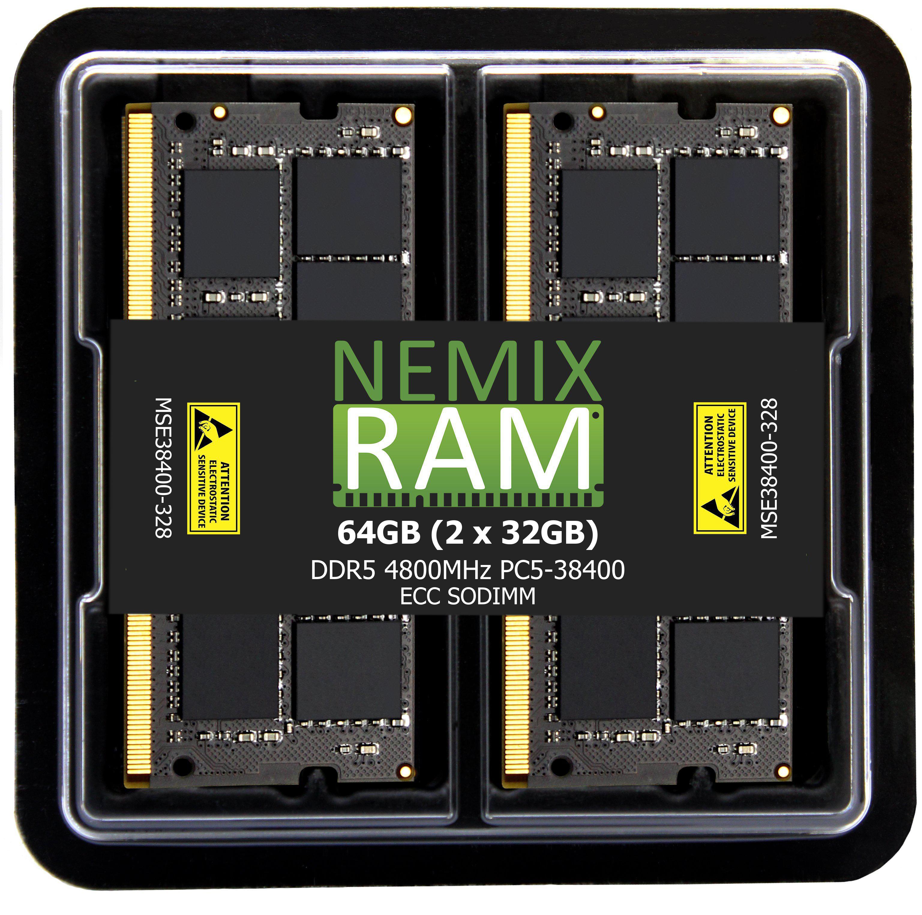 NEMIX RAM Memory Compatible with ASUSTOR FLASHSTOR 6 Gen2 (FS6806X)