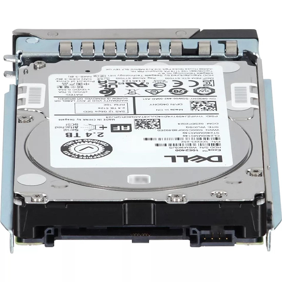 Dell 4GDNY 2.4TB 10K SAS-12Gbps 512e 256MB SED FIPS140 2.5inch Hot-Plug HDD