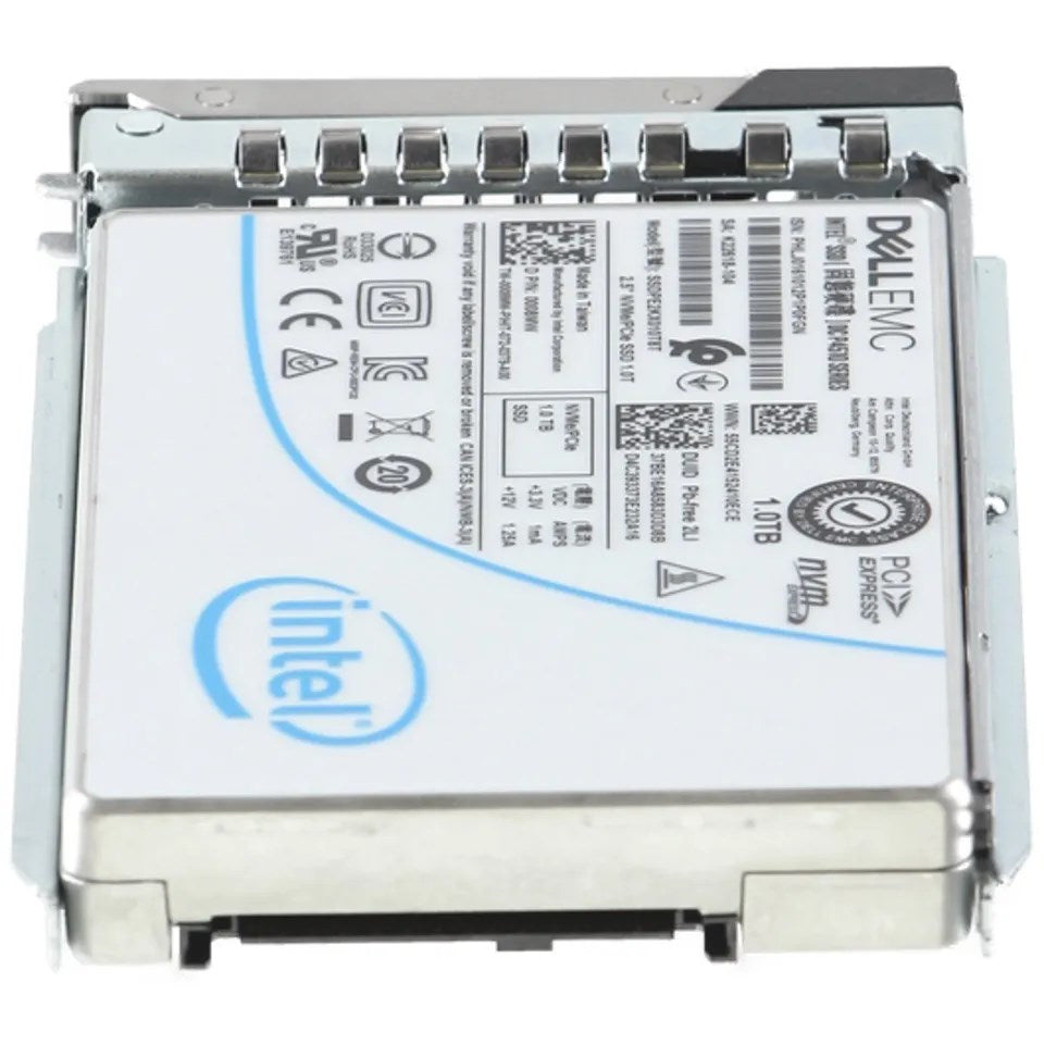 Dell 008MW 1TB RI TLC 2.5Inch NVMe PCIe Gen3.1 x4 SSD with Tray