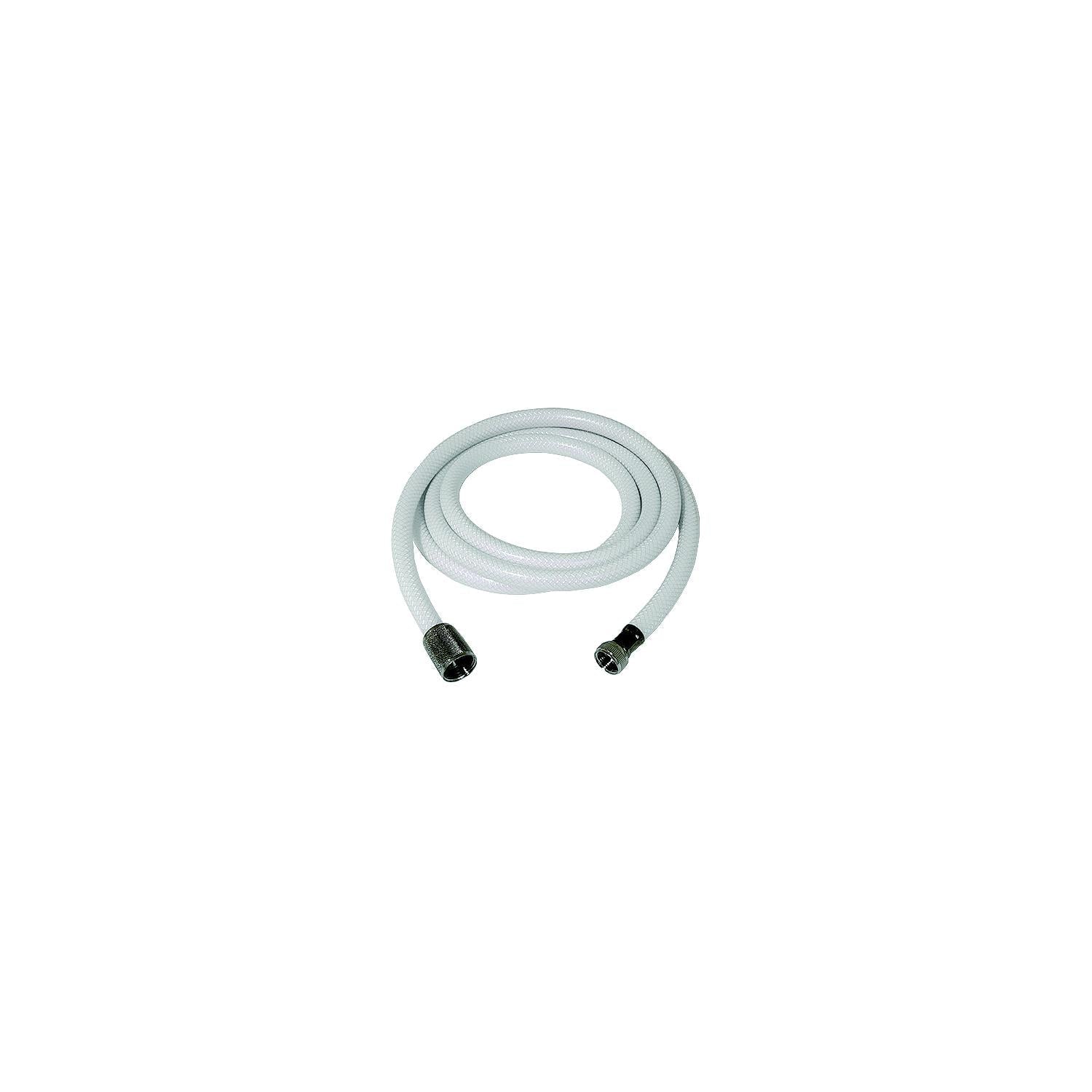 Scandvik 10290 6' White Nylon Hose For Straight Sprayer Handles