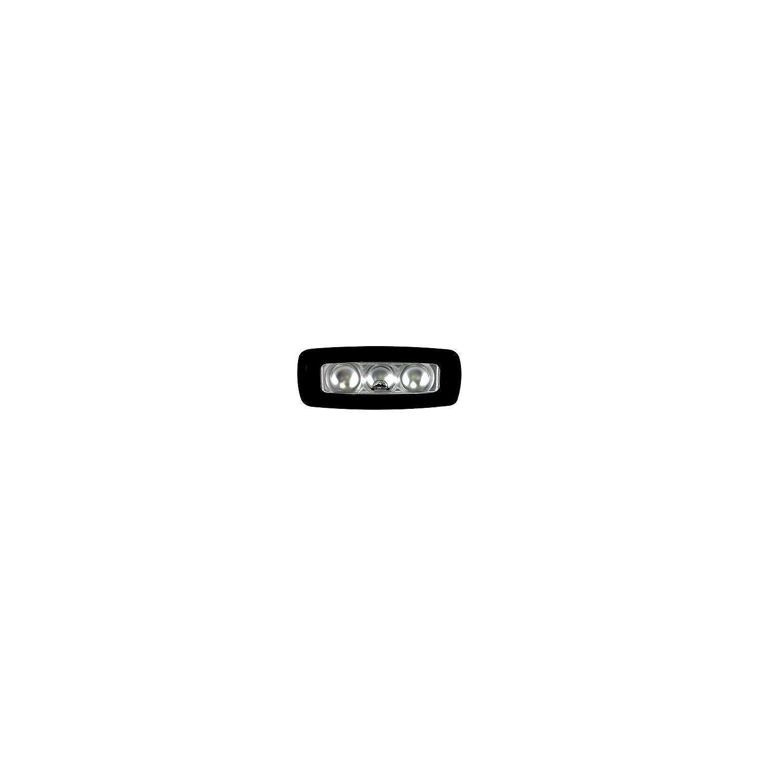 Scandvik 41451P Small Super Bright Spreader Light, Black