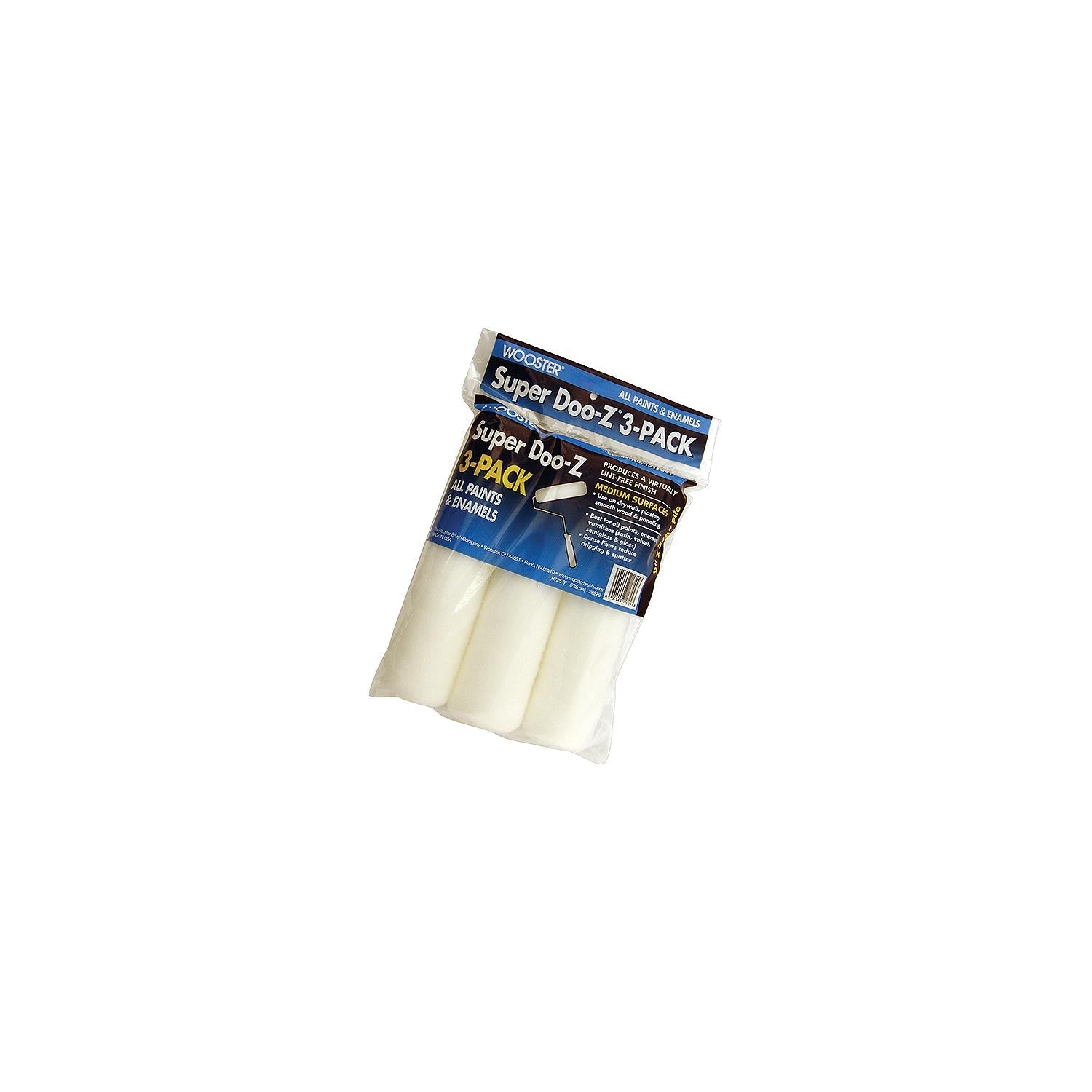 Wooster Brush R725-9 Outdoors Unlimited Super Doo-Z Rollers 3 Pack