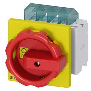 DISC SW 16A ROT HDL 4HOLE R/Y 3P AUX