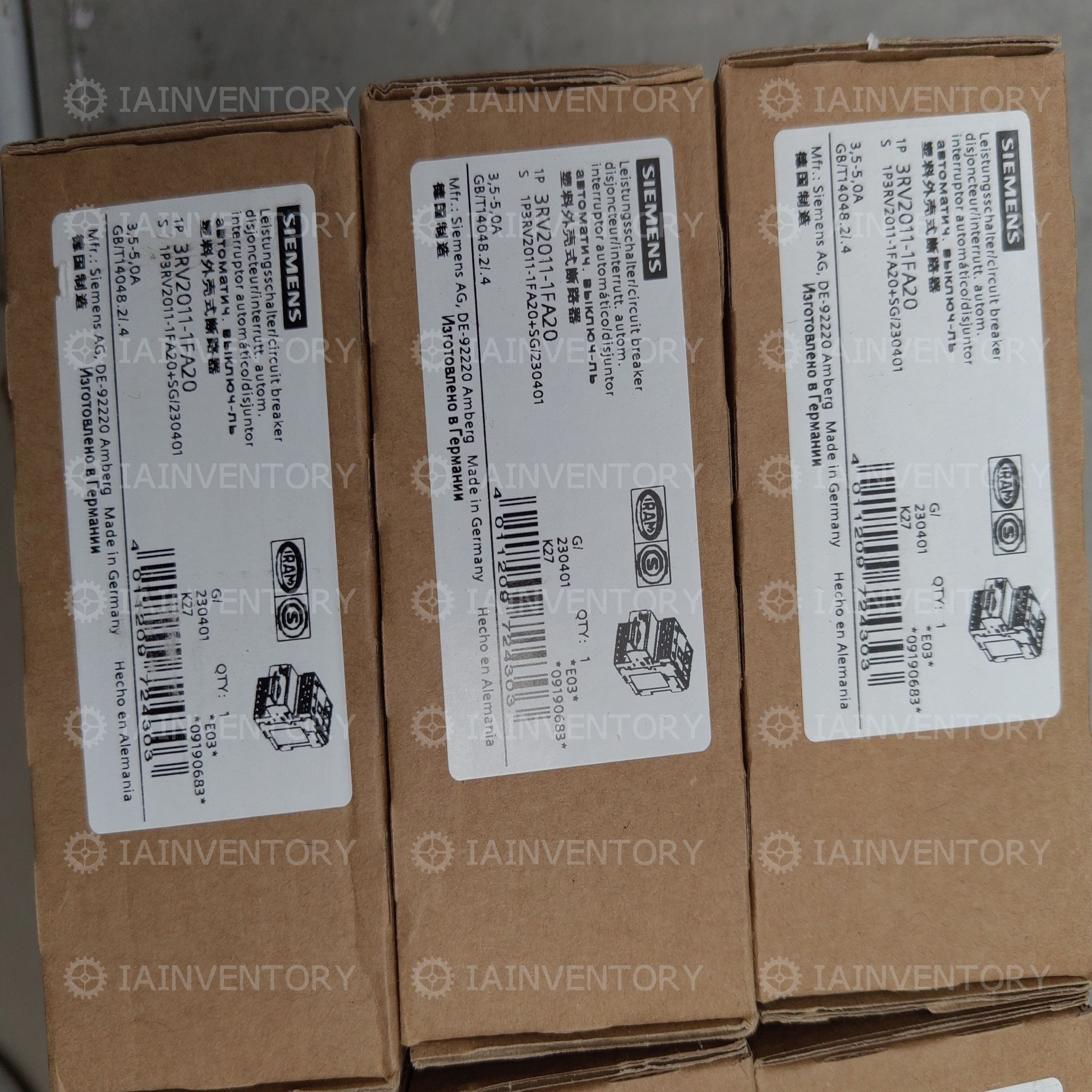 SIEMENS 3RV2011-1FA20