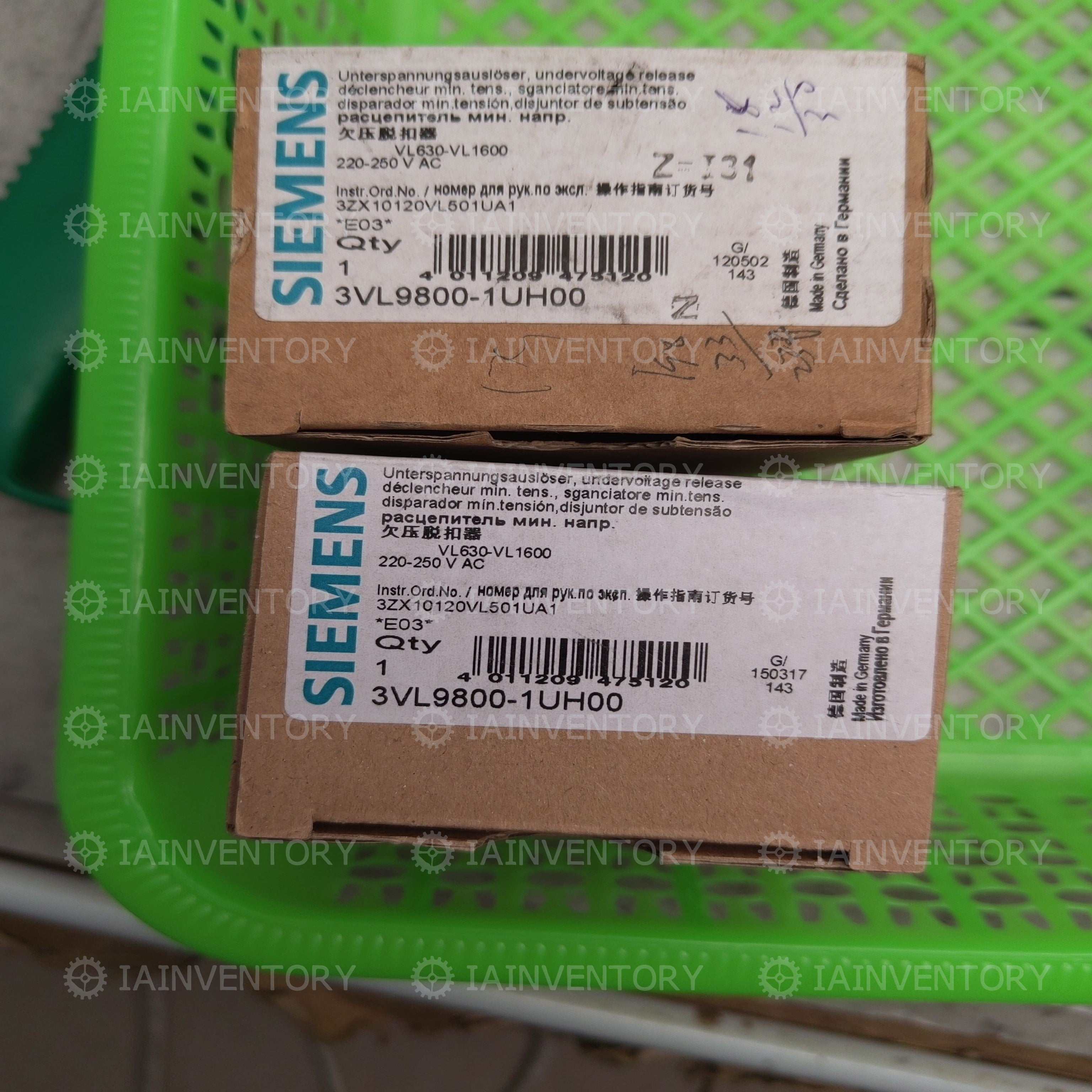 SIEMENS 3VL9800-1UH00