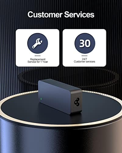 90W 65W Slim Tip Power Supply Fit for Lenovo ThinkCentre M70q M75q M90q M920 M720, Replacement for IdeaCentre AIO 3 5 300 300S 310 A340 A540, Charger with Indicator Light|B0B3RML8MJ