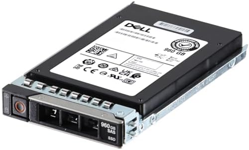 Dell 960GB 12Gbps SAS RI MLC 2.5 SSD PX04SRB096 (4KG4X) (Renewed)|B07GDQ8VLK