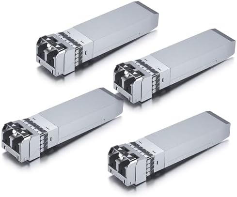 10Gtek 1000BASE-SX Gigabit SFP LC Multi-Mode Transceiver, Mini-GBIC Module for Cisco GLC-SX-MMD/GLC-SX-MM/SFP-GE-S, Ubiquiti UniFi UF-MM-1G, Meraki, Fortinet, TP-Link, 850nm, DDM, 550m, Pack of 2|B077SVS65C