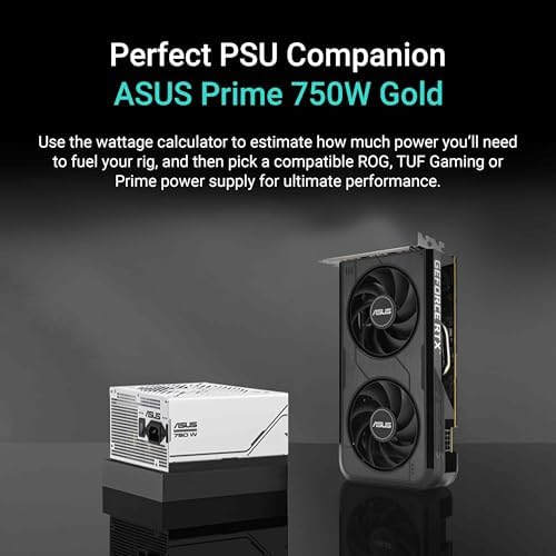 ASUS Dual NVIDIA GeForce RTX 3050 6GB OC Edition Gaming Graphics Card - PCIe 4.0, 6GB GDDR6 Memory, HDMI 2.1, DisplayPort 1.4a, 2-Slot Design, Axial-tech Fan Design, 0dB Technology, Steel Bracket|B0CVCG2VPK