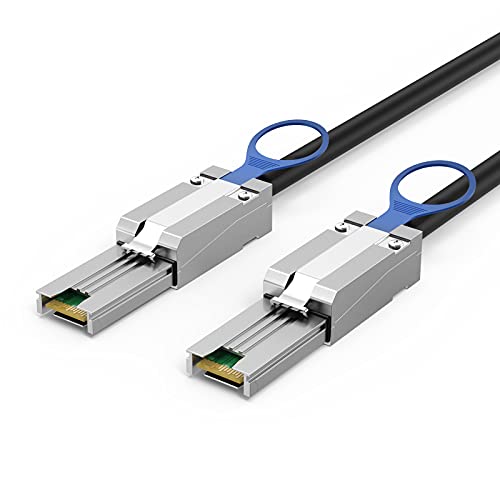 CableCreation External Mini SAS 26pin (SFF-8088) Male to Mini SAS 26 (SFF-8088) Male Cable, 1.0M|B013G4F3A8