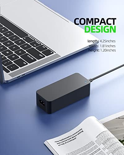 65W 45W Charger Fit for Lenovo Thinkcentre, Ideacentre Laptop Desktop All in one PC, (Safety Certified by UL), 10Ft Power Cable, Slim Tip Connector|B08TBZRCL6