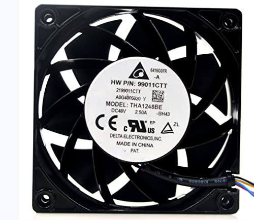 THA1248BE 120x120x38mm 48V 2.50A 12cm 4-Wire Cooling Fan
