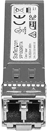 StarTech.com Cisco SFP-GE-T Compatible - Gigabit SFP - 10/100/1000 Mbps - RJ45 Port - 1000Base-T - Copper SFP - GBIC Module