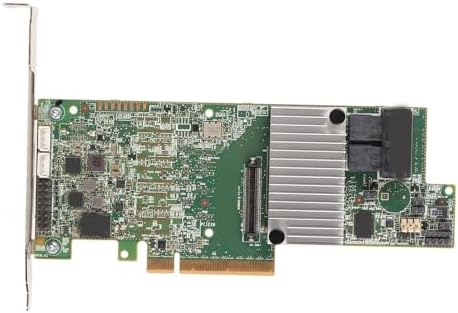Zyyini SAS3 RAID Array Card, 8 Ports PCIE 3.0 1G MegaRAID 9217 8I RAID Controller Card, Multiple RAID Levels, MegaRAID 9361 8i, PCI Express 3.0 X8, SATA or SAS Ports|B0CP2HKFY2