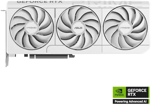 ASUS The SFF-Ready Prime GeForce RTX™ 5070 12GB GDDR7 Graphics Card (PCIe® 5.0, 12GB GDDR7, HDMI®/DP 2.1, 2.5-Slot, Axial-tech Fans, Dual BIOS)|B0DS6V1YSY