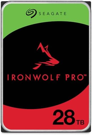 Seagate IronWolf Pro 24TB Enterprise NAS Internal HDD Hard Drive – CMR 3.5 Inch SATA 6Gb/s 7200 RPM 512MB Cache for RAID Network Attached Storage, Rescue Services (ST24000NT002)|B0CSPCFKR9