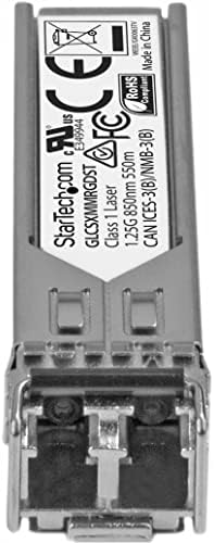 StarTech.com Cisco SFP-GE-T Compatible - Gigabit SFP - 10/100/1000 Mbps - RJ45 Port - 1000Base-T - Copper SFP - GBIC Module