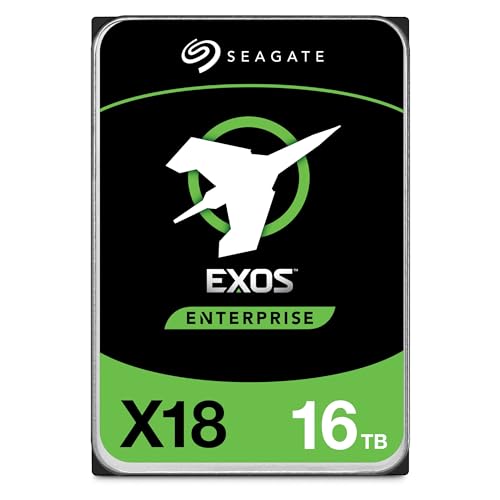 Seagate Exos X24 20TB Enterprise Internal Hard Drive HDD - 12GB/s SATA 7200RPM 2.5M MTBF (ST20000NM002H