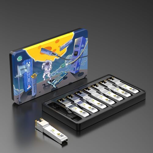 10Gtek 10GBase-T SFP+ to RJ-45 Transceiver, 10Gbe SFP+ Copper Ethernet CAT6a Module, up to 30m, for Cisco SFP-10G-T-S, Ubiquiti UniFi, Fortinet, TP-Link and More|B01KFBFL16