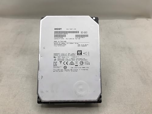 HGST Ultrastar He8 HUH728080AL5200 | 0F23268 | 8TB 7.2K RPM 128MB Cache SAS 12Gb/s 512E 3.5" Helium Platform Enterprise Hard Drive Bare Drive|B00VO841AC