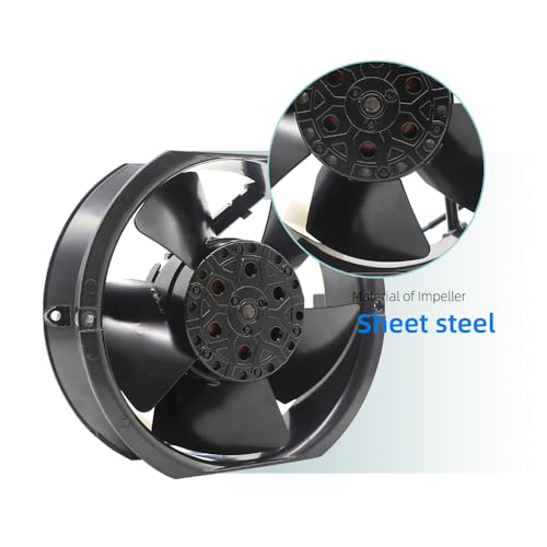W2E143-AB09-01/F01 2-Wire AC 230V 0.12A 24/30W 172x150x51mm Cooling Fan