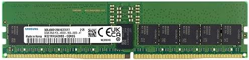 Samsung 32GB DDR5 4800MHz PC5-38400 ECC RDIMM 2Rx8 Dual Rank 1.1V Registered DIMM 288-Pin Server RAM Memory M321R4GA3BB0-CQK|B0CFG7LRXC