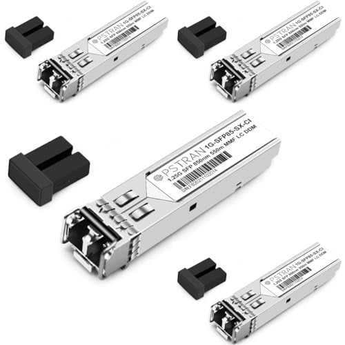 1000BASE-SX SFP Optical Transceiver Module Compatible with HPE Aruba J4858D J4858DCM JL745A Q8N53A ProCurve J4858C J4858B J4858A 850nm 550m DDM Duplex LC MMF|B09MTW3HVB