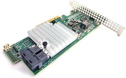 9300-8I SAS3008 12Gbps SATA/SAS 8-Port HBA IT Mode ZFS FreeNAS unRAID+2*SFF-8643 SATA Cable