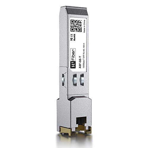 H!Fiber 1.25G Single Mode SFP LC Module, 1000Base-LX/LH Fiber Transceiver for Cisco GLC-LH-SMD, Meraki, Ubiquit UniFi, TP-Link, Fortinet, Intel, Netgear, Mikrotik and More (SMF,1310nm,20km,DDM) 2 Pack|B07B4B33N6