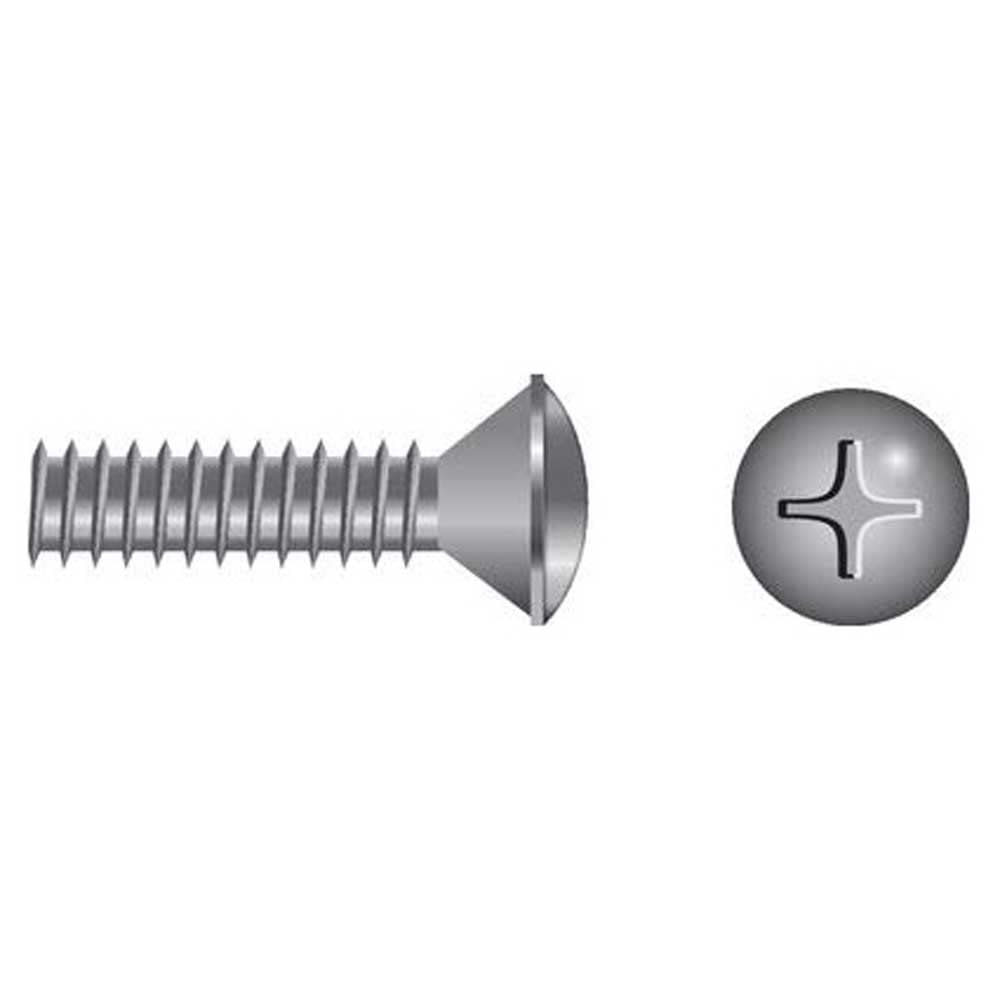 Seachoice MP0849SC Phillips Machine Screws, Oval Head, 10-24 x 1-1/2"