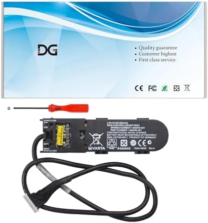DGFTB 460499-001 462976-001 New Laptop Battery for HP Smart Array P P212 P400 P410 P410i P411 P800 Raid Controllers Series 462969-B21 381573-001 398648-001 HSTNM-B011 4.8V 650mAh|B0CFV4L95W