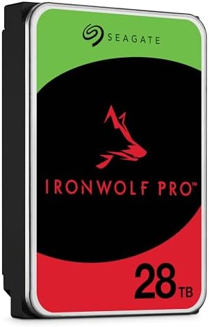 Seagate IronWolf 8TB NAS Internal Hard Drive HDD – 3.5 Inch SATA 6Gb/s 7200 RPM 256MB Cache for RAID Network Attached Storage – Frustration Free Packaging (ST8000VNZ04/N004