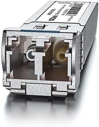 10GTEK 10GBase-SR SFP+ LC Transceiver, 10G 850nm Multimode SFP Module, up to 300 Meters, for Cisco SFP-10G-SR, Meraki MA-SFP-10GB-SR, Ubiquiti UniFi UF-MM-10G, Fortinet, TP-Link and More, Pack of 2|B08BP55663