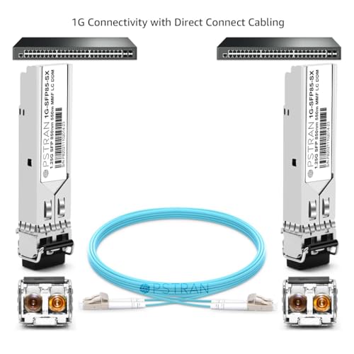 1000BASE-SX SFP Optical Transceiver Module Compatible with HPE Aruba J4858D J4858DCM JL745A Q8N53A ProCurve J4858C J4858B J4858A 850nm 550m DDM Duplex LC MMF 10pcs/Pack|B09MTS8WKP