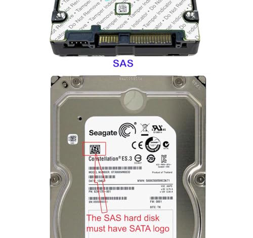 Sintech SAS to SATA Card,SFF-8482 29Pin HDD to Normal Motherboard 22Pin SATA Converter Adapter(Motherboard Not Required SAS Hybrid Controller,Can Work with USB SATA Cable)|B0DY4VWNKF