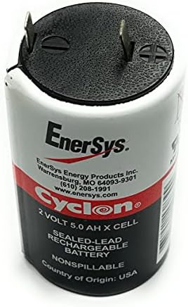 Enersys (Hawker) Cyclon 0800-0004 X-Cell 2 Volt/5 Amp Hour Sealed Lead Acid Battery|B0002ZR6DC